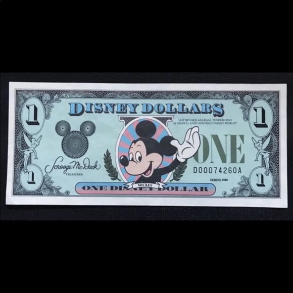 Disney money - Picture 1 of 3